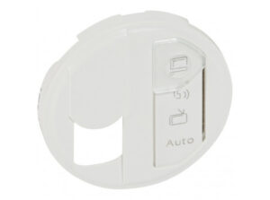 Legrand 068291 - Céliane RJ45 multimédia csatlakozóaljzat burkolat, fehér