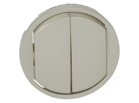 Legrand 068302 - Celiane kettős billentyű, titán