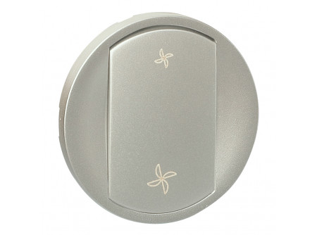Legrand 068361 - Céliane 2 fokozatú ventillátor vezérlő burkolat, titán