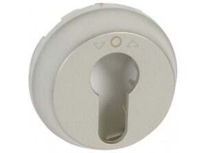 Legrand 068457 - Céliane 3 állású kulcsos redőnynyomó burkolat, titán