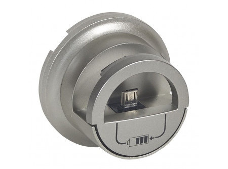 Legrand 068510 - Céliane micro USB dokkolós töltőaljzat burkolat, titán