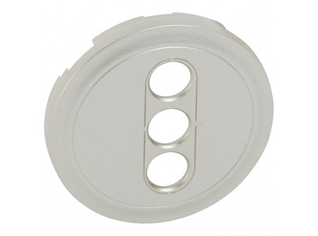 Legrand 068513 - Céliane 3xRCA burkolat, titán