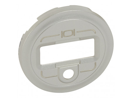 Legrand 068519 - Céliane HD15 + Jack burkolat, titán