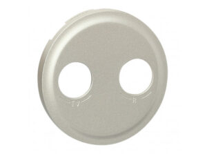Legrand 068583 - Céliane TV-RD burkolat, titán