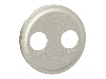 Legrand 068583 - Céliane TV-RD burkolat, titán