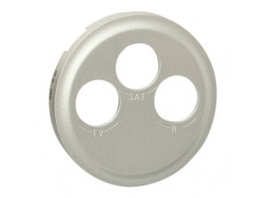 Legrand 068585 - Céliane TV-RD-SAT burkolat, titán