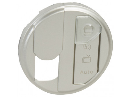 Legrand 068591 - Céliane RJ45 multimédia csatlakozóaljzat burkolat, titán