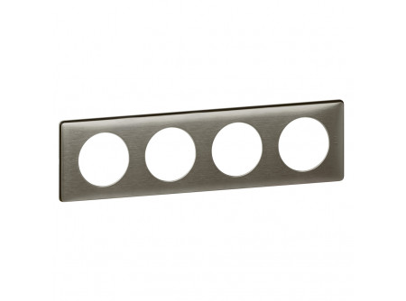 Legrand 068974  - Céliane 4-es keret, wolfram
