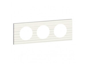 Legrand 069013  - Céliane 3-as keret, fehér corian