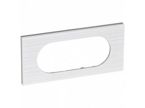 Legrand 069015 - Céliane 4/5 modulos keret, fehér corian