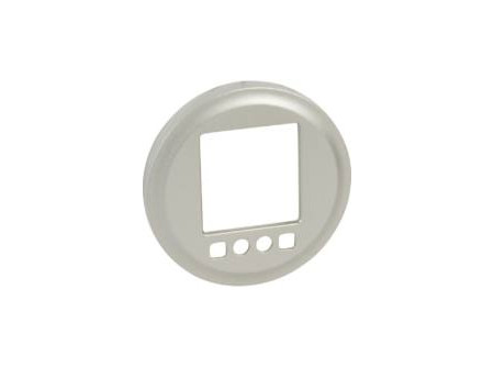 Legrand 069025 - Céliane 4/5 modulos keret, fekete corian