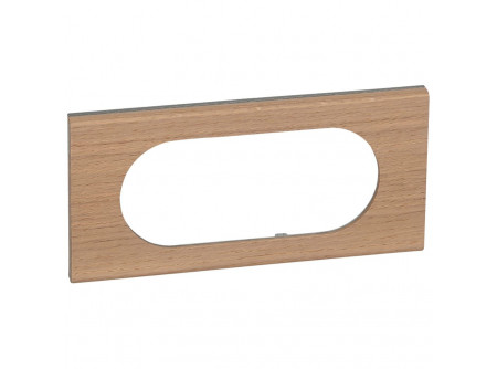 Legrand 069055 - Céliane 4/5 modulos keret, fehér tölgy
