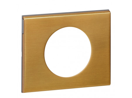 Legrand 069131  - Céliane 1-es keret, fényes bronz