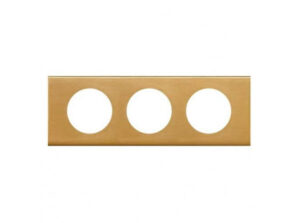 Legrand 069133 - Céliane 3-es keret fényes bronz