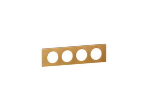 Legrand 069134 - Céliane 4-es keret fényes bronz