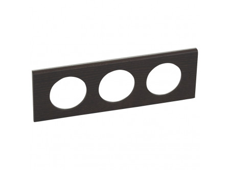 Legrand 069203 - Céliane 3-mas keret, wenge-színű
