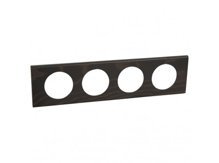 Legrand 069204 - Céliane 4-es keret, wenge-színű