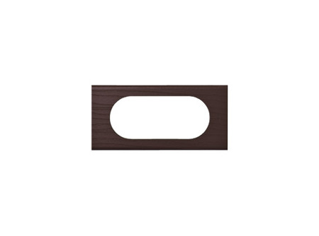 Legrand 069205 - Céliane 4/5 modulos keret, wenge-színű