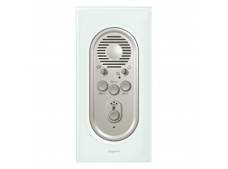 Legrand 069315 - Céliane 4/5 modulos keret, fehérüveg