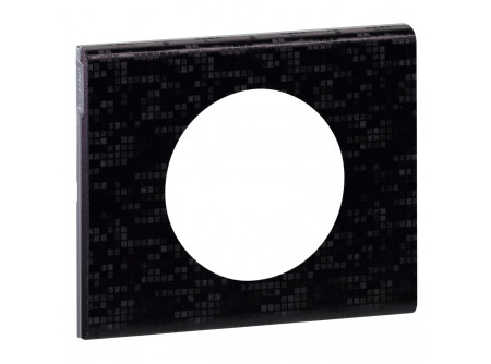 Legrand 069451  - Céliane 1-es keret, Pixel bőr