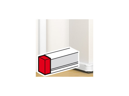 Legrand 075611 - DLP végzáró elem bepattintható kábelcsatornához, 80 x 50 mm, fehér