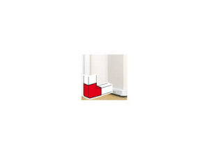Legrand 075642 - DLP kanyarelem bepattintható kábelcsatornához, 90°, 105 x 50 mm, fehér
