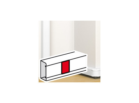 Legrand 075669 - DLP takaróelem bepattintható kábelcsatorna 45 mm-es fedélhez, fehér