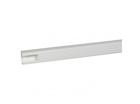 Legrand 075700 - Antimikrobiális 80x50 mm kábelcsatorna, 1 rekeszes, fehér