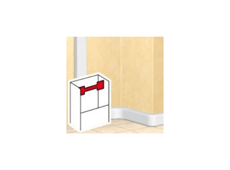 Legrand 075735 - Takaróelem fedélhez antimikrobiális csatornához