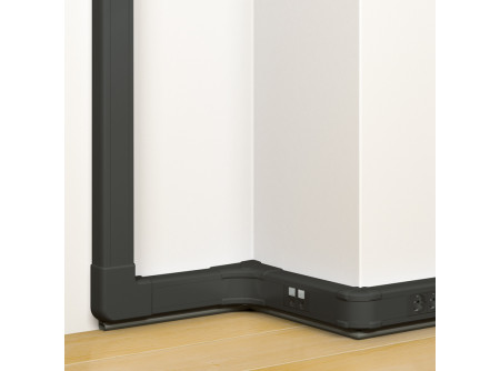 Legrand 075750 - DLP-S kábelcsatorna 80x50 mm, hajlékony fedéllel, bepattintható 45-ös szerelvény