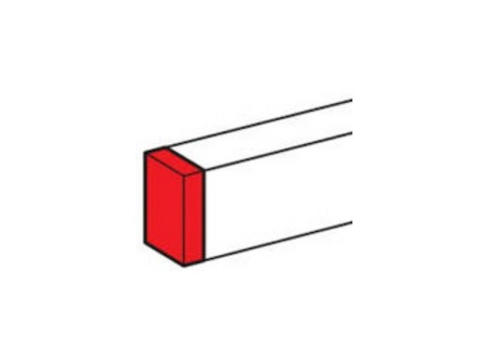 Legrand 075757 - Végzáró fekete 130x50 mm csatornához