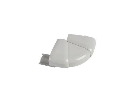 Legrand 075817 - Állítható külső könyök: 80-120° szürke 130x50 mm kábelcsatornához