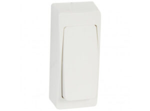 Legrand 086085 - Oteo fk kesk egypólusú nyomó kerettel fehér