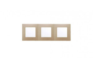 Legrand 397063 - Niloé hármas keret, pezsgő