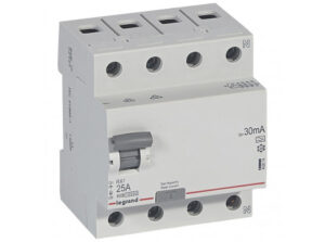 Legrand 402074 - RX3 áram-védőkapcsoló 4P 25A A 30mA