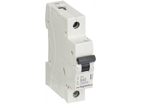 Legrand 419140 - RX3 kismegszakító 1P B40 6000A BIC