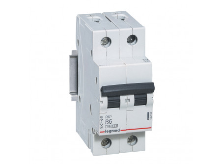 Legrand 419155 - RX3 kismegszakító 2P B6 6000A BIC
