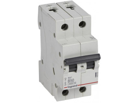 Legrand 419163 - RX3 kismegszakító 2P B50 6000A BIC