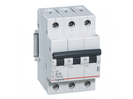 Legrand 419169 - RX3 kismegszakító 3P B16 6000A BIC