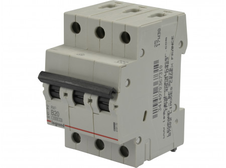 Legrand 419170 - RX3 kismegszakító 3P B20 6000A BIC