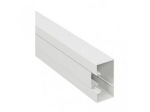 Legrand 638030 - DLP S 100x50 mm kábelcsatorna bepattintós 45-ös szerelvényhez 2m/szál, fehér