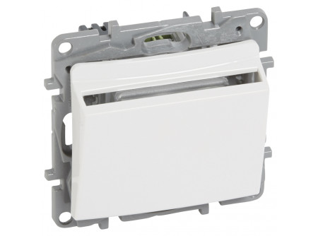 Legrand 664793 - Niloé hotelkártya-kapcsoló, köröm nélkül, fehér