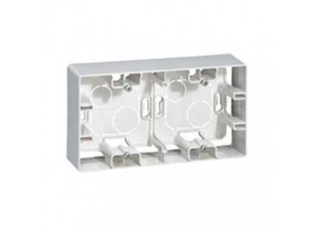 Legrand 664899 - Niloé kettős kiemelő keret, bézs