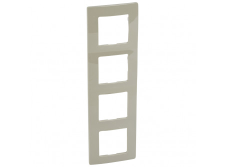 Legrand 665034 - Niloé 4-es keret füstszürke