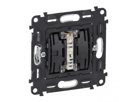 Legrand 752041 - Valena InMatic kétpólusú kapcsoló mechanizmus ellenőrzőfénnyel
