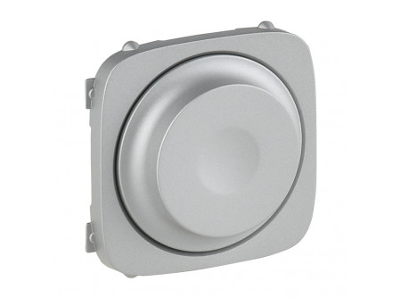 Legrand 752047 - Valena Allure Forgatógombos fényerőszab. burkolat, Alumínium