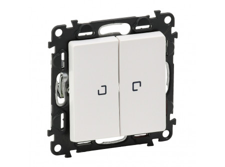 Legrand 752128 - Valena Life csillárkapcsoló jelzőfénnyel 10 AX fehér