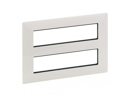 Legrand 752146 - Valena Life 2x4x2 modulos keret, vízszintes fehér