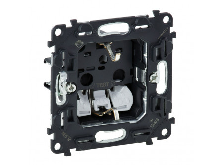 Legrand 753020 - Valena InMatic 2P+F csatlakozóaljzat mechanizmus gyermekvédelemmel, rugós vezeté