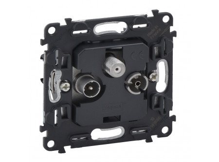 Legrand 753064 - Valena InMatic TV-Rádió-SAT csatlakozóaljzat mechanizmus, 10 dB